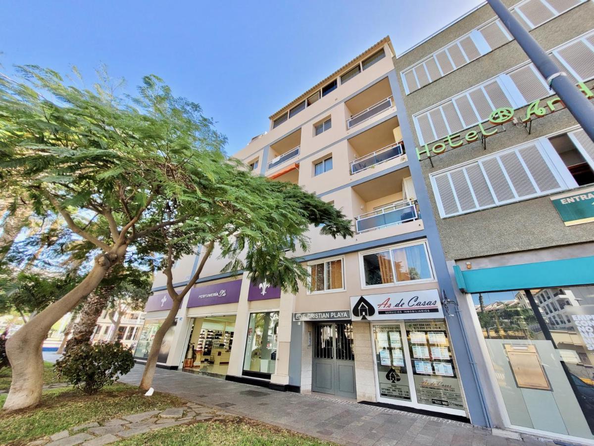 Ferienwohnung Cristianplaya Attic Los Cristianos  Exterior foto