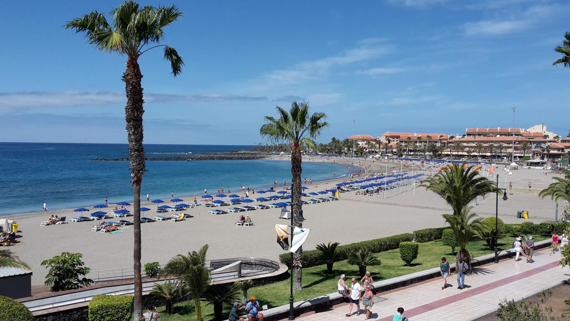 Ferienwohnung Cristianplaya Attic Los Cristianos  Exterior foto